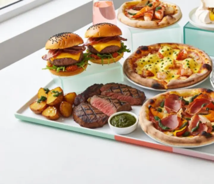 Artistic Australian dishes with colourful presentation at Golden River Fold